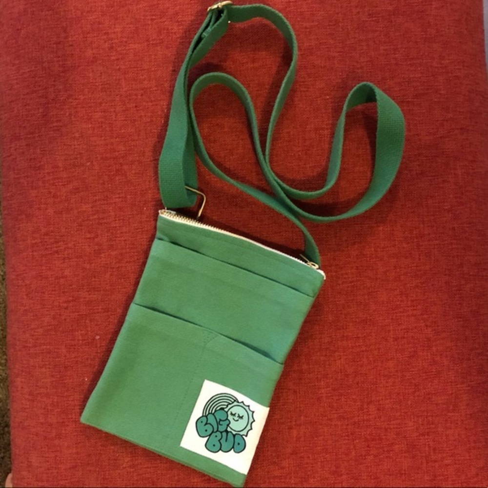 Big Bud Press seafoam crossbody bag